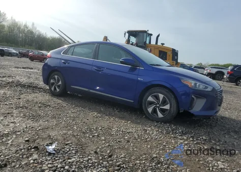 2019 Hyundai Ioniq Sel from USA, damaged, VIN KMHC75LC6KU119044